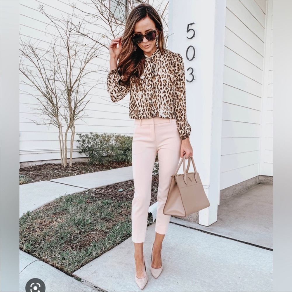 Petite Cameron slim crop pant in four-season stretch